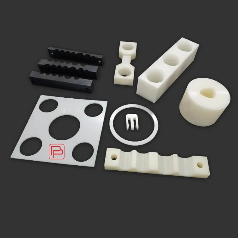 Industrial HDPE machine parts and components manufactured by Polestar Polymers India for heavy duty applications